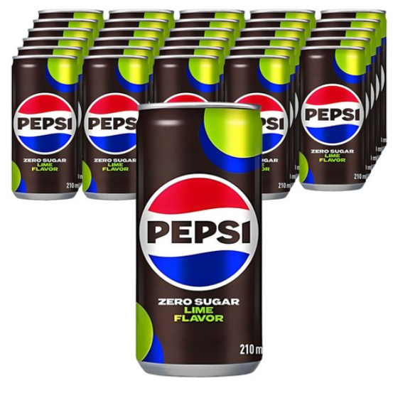 펩시 제로슈거 라임향, 210ml, 30개 - 기타탄산음료 쿠팡.png