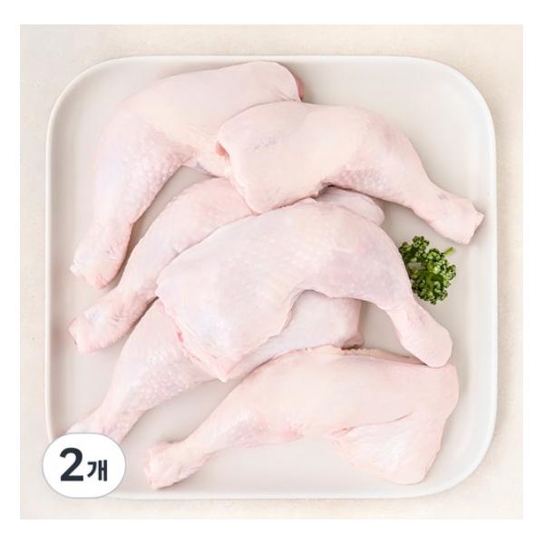 하림 닭 통다리 (냉장), 1kg, 2개