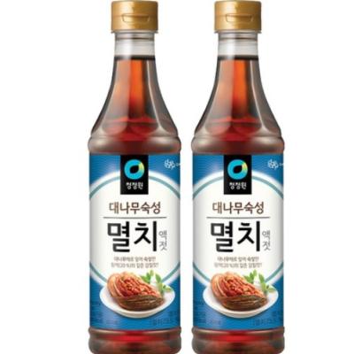 청정원 대나무숙성 멸치액젓, 1kg, 2개